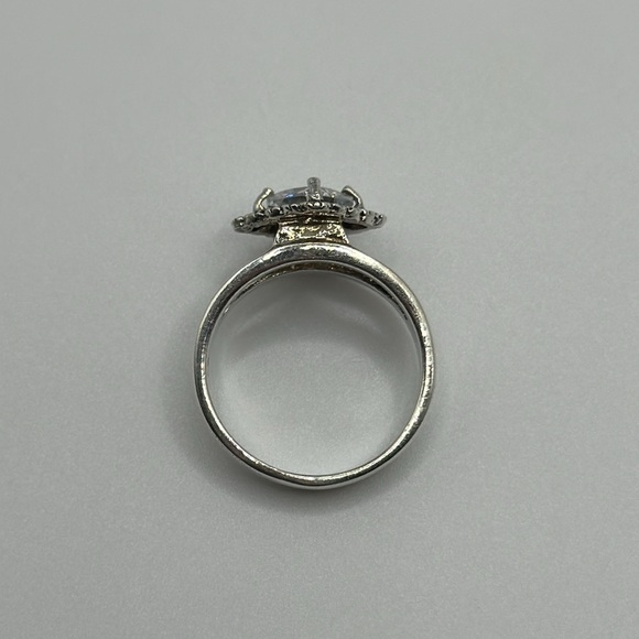 Silver 925 swarovski cristal ring - Picture 6 of 8